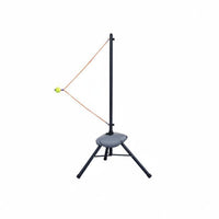 Indoor/Outdoor Use Topspin Tennis Practice Aid Builds Muscle Memory Portable Tennis Training Aid Height Adjustable for Beginners, Home