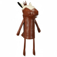 Golf Wood Cover PU Leather Wood Headcover Shielded Driver Head Cover for Travel