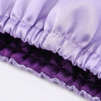 Hair Bonnet for Sleeping Women, Double Layer Satin Cap with Adjustable Wide Band Cover for Curly Protection