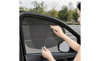 Electrostatic Sunshade Film Glare-Reducing Static Cling Car Window Shade Car Window Sunshade No Adhesive Repositionable