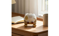Cute Planter with Rocking Chair Base Whimsical Rocking Chair Planter Playful Succulent Pot Happy for Office, Shelf