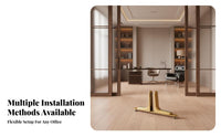 Office Divider Foot Mobile with Brakes Room Divider Feet Movable Design Partition Support for Facility Managers, Co-Working Space, Commercial Spaces