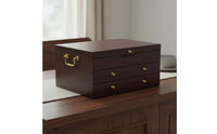 3 Layer Silverware Case Large Capacity Silverware Case Easy to Organize Utensil Organizer Box for Restaurant