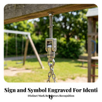 12-Millimeter Swivel Swing Hanger 150 Mm Threaded Swing Hanger