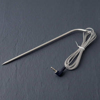 Braided Cable Grill Meat Sensor Right-Angled Plug Replacement Sensor 280°C Range Cooking Accessory Heat-Resistant