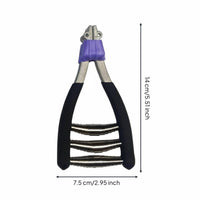 Racket Stringing Starting Clamp Strong Clamping Force Badminton Starting Clamp Protects Strings Manual String Pulling Tool for Professional Stringers