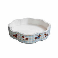 Low-Dust Cardboard Kitten Scratcher Bed Wear-Resistant Bowl Kitten Scratcher Long-Lasting Corrugated Cardboard Scratch Pad 2-in-1 for Cats, Indoor