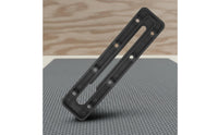 Kayak Accessory Rail DIY Installation Nylon Guide Fishing Rod Mount Holder Mounting Base for Anglers, Kayakers
