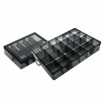 Multi-Compartment Carrying Case Stackable Parts Organizer Removable Dividers