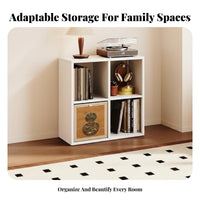 Multi-Functional Bookcase with Drawers Complimentary Standing Cubby Cabinet with Drawers Sturdy and Stable Bookshelf Space-Saving for Book Lovers, Students, Homeowners, Study Room, Bedroom, Entryway