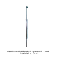 Damper Assembly Aluminum Alloy Damping Fork Rod with Threaded End Hardware for Mechanics