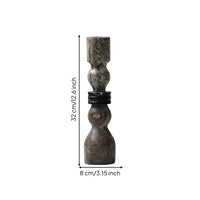 Travertine Candle Holder Timeless Travertine Candle Holder Heavy Weight Candlestick