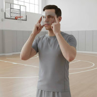 Basketball Face Protector Breathable Guarding Face Protector Shock Resistant Nose Guard