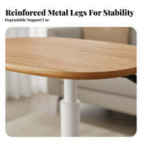 Height-Adjustable elevatingTop Side Table Minimalist Design Household Furniture Space-Saving Nightstand Multi-Functional for Small Apartment Dwellers, Home Workers, Students, Living Room, Bedroom