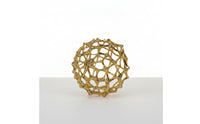 Tabletop Decorative Sphere Minimalist Tabletop Decorative Ball Abstract Geometric Sphere for Entryway