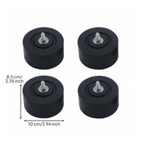 4 Pieces Air Conditioner Anti-Vibration Pad Outdoor Unit Rubber Feet Non Slip Anti-Vibration Rubber Pads