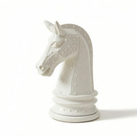 Horse Head Jar Ceramic Storage Jar Sculptural for Bathroom, Vanity