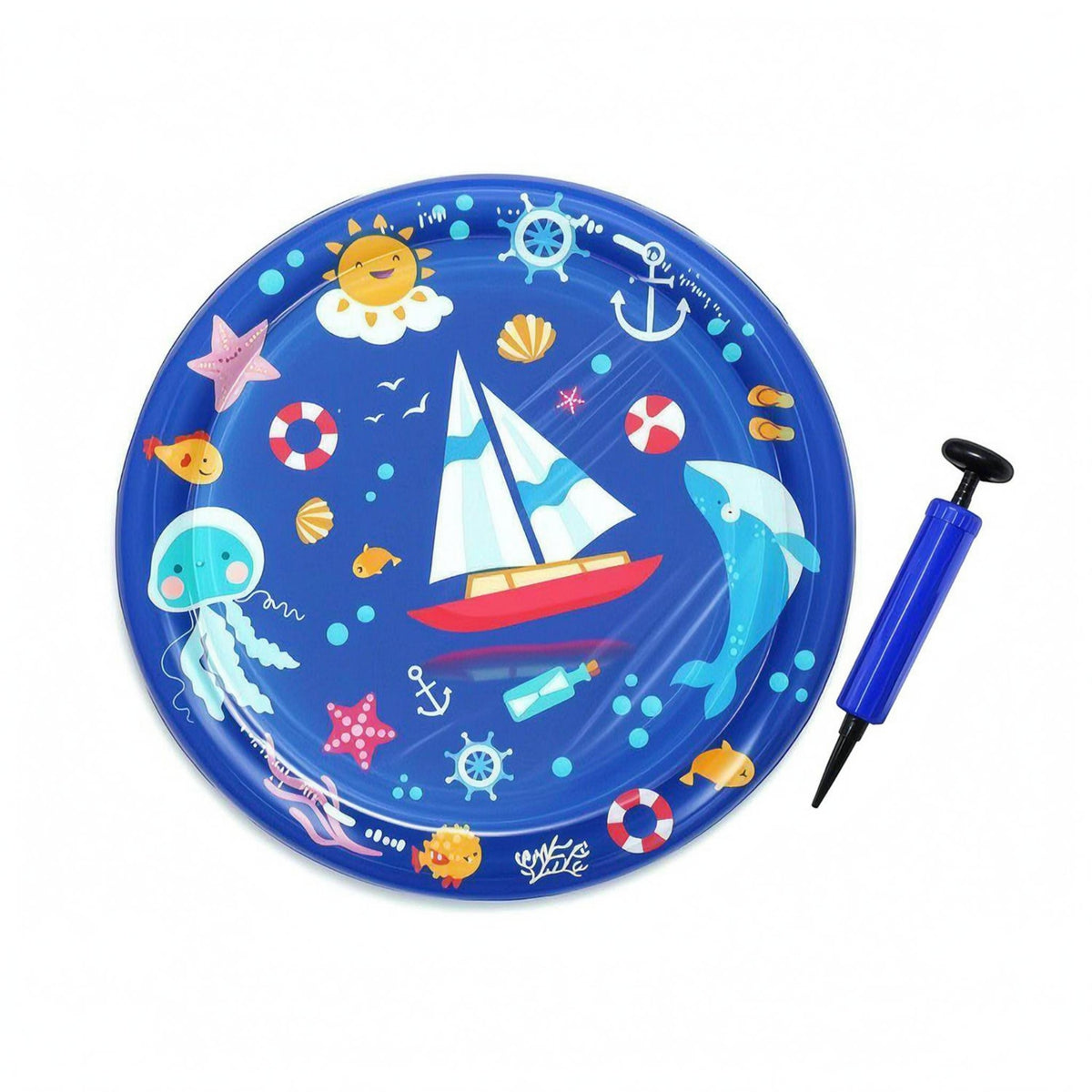 Inflatable Pet Cooling Mat Thickened Water-Filled Cooling Mat for Summer Use