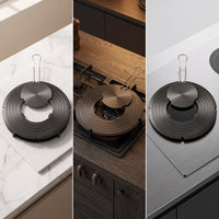 Heat Distributor with Removable Handle Non-Slip Gas Burner Plate with Handle Portable Converter Disk for Kitchen