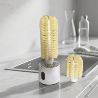 Handheld Electric Cup Brush Rechargeable Electric Bottle Brush Wireless Compact for Dorm Room, Office