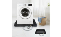 Foldable Basin with Drain Hose Square Portable Folding Tub Space-Saving Tub for Kids, Backyard