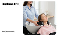 Protects Clothing Perm Shoulder Tray Ergonomic Design Hairdressing Neck Tray Waterproof for Barbers, Home Users, Barbershop, Beauty School