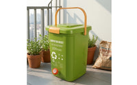 Compost Bin with Lid and Spigot Easy-to-Use Compost Container with Tap Bokashi Fermenter with Spigot Odor-Control for Gardeners
