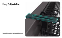 Adjustable Railing Planter Rack tooltooltooltool-less Installation Hanging Railing Basket