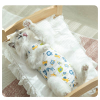 Sleeveless Post Surgery Cat Clothes, Spay Surgery Suit and Neuter Surgery Suit for routine recuperation Wear