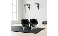 2 Pieces Back Pain Relief Inversion Boots Thick Foam Padding Inversion Boots Spinal Relief Fitness Equipment Secure Locking Mechanism for Home Gym