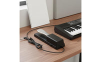 Non-Slip Design Sustain Pedal High Sensitivity Electronic Piano Foot Pedal Classic Design Universal Keyboard Foot Switch for Pianists, Music Producers, Home Practice, Stage Performance, Studio Recording