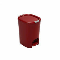 Large Capacity Foot Pedal Trash Can Hands-Effortless Operation Step-on Trash Can Stylish Design Foot Pedal Garbage Bin Odor-Sealing Lid for Bathroom, Living Room, Office
