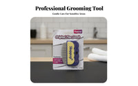 Pet Comb Removes and Eggs Comb Gentle Pet Grooming Deshedding Tool for Professional Groomers, Small Animal Owners, Indoors, Home