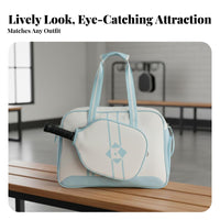 Pickleball Paddle Bag Lightweight Large Capacity Pickleball Bag Equipment Carrier Long-Lasting Material Wear-Resistant