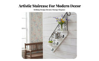Space-Saving Geometric vertical Vase Farmhouse Decor Decorative vertical Pocket Giftprepared House Decoration Boho & design for Plant Lovers, homeowners, Interior Designers, Balcony, Living Room, Bedroom, Entryway