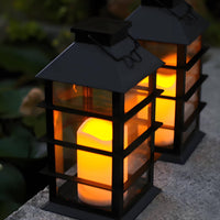 Hanging Solar Lantern Clear Glass Garden Light Replacement Part