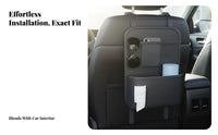 Car Seat Rear Organizer Multipurpose Hanging Backseat Pocket Hanging Car Storage Bag Space Saving Backseat Storage Pouch