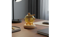 Glass Piggy Bank Decorative Transparent Savings Jar Clear Savings Pot Easy to Clean House Decoration Handmade Craftsmanship