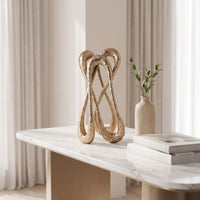 Abstract Art Sculpture Textured Tabletop Sculpture Modern Statue for Office Desk