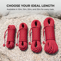 Outdoor Climbing Safety Rope with Hooks for High-Altitude Work and Rescue