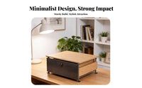 Stackable Drawer Unit Elegant Design Desktop Organizer Removable Drawers