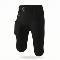 Football Pants Practice Pant with belt Shielded Padded Football Pants Sleek for Collision Exercises