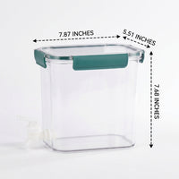 Fridge Water Dispenser and Drink Dispenser for Cold Brew PP Water Container, Large Capacity Style with Dispenser Tap