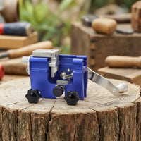 Woodcutting Equipment Honing Tool with Crank Portable Manual Chain Honing Tool No Power Required Sharpening for Gardeners