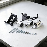 Engine Mount Conversion Set Aluminum Alloy Engine Swap Mount Kit Direct Fit for Mechanics