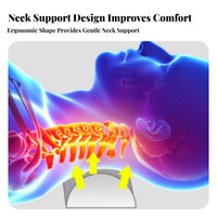 Skin-Friendly PU Cover Waterproof Massage Support Cushion Easy to Clean Massage Table Neck Pillow High Elasticity for Estheticians, Spa