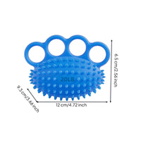 Finger Exerciser with Hand Strap Flexible Hand Grip Strengthener Portable Exercise Equipment for Rehabilitation