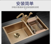 TALEA 114mm European-Style Sink Drainer with PVD Antique Copper Finish