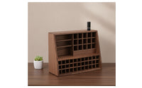 Wooden Lipsticks Holder Multifunctional Desktop Organizer with Compartments Versatile Makeup Holder for Vanity, Dorm Room