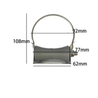Curved Wire Frame Bridge-Style Line Guide Screw Mounted Two Roller Line Guide Compact